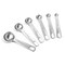 Last Confection Stainless Steel Measuring Spoons, Set of 6 for Dry Spices and Liquid Cooking & Baking Ingredients